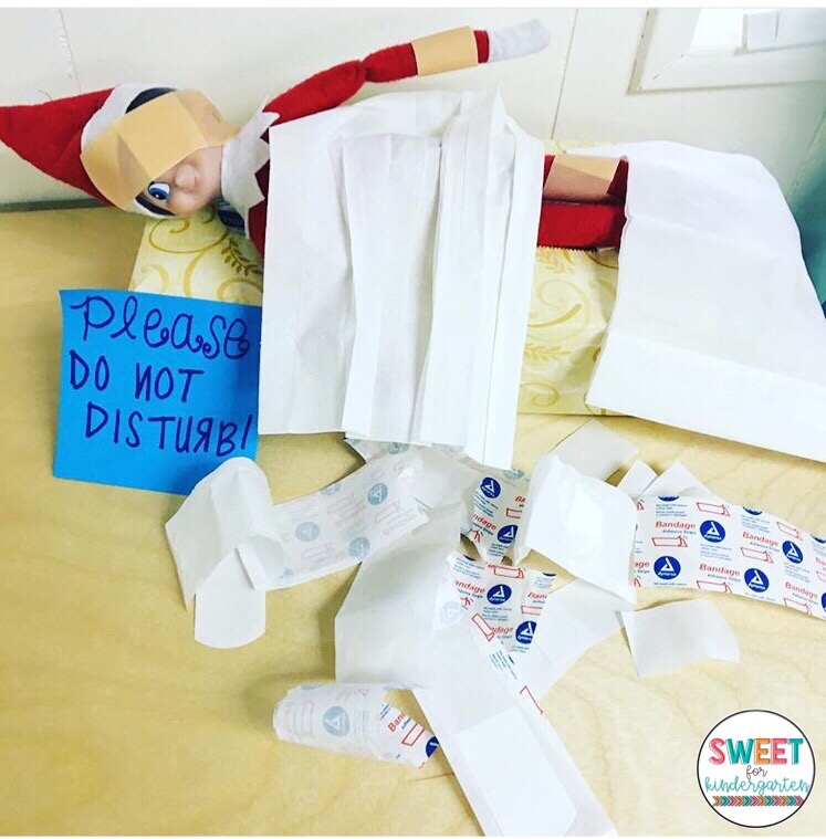 Do not touch the Elf on the Shelf
