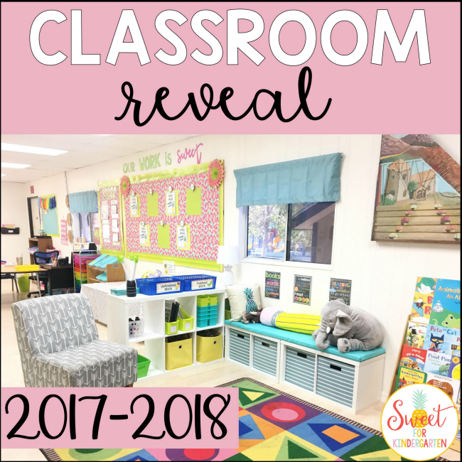 classroom reveal kindergarten