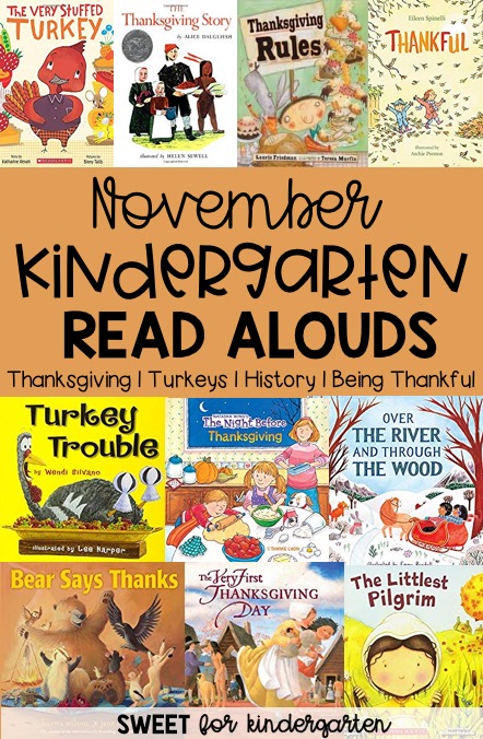 NovemberReadAloudPin - Read Aloud For Kindergarten
