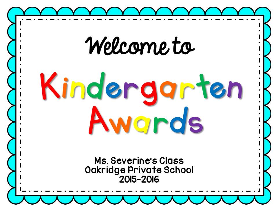End of year class party slideshow cover