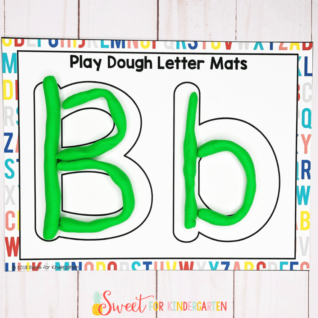 play dough mats for tactile learning