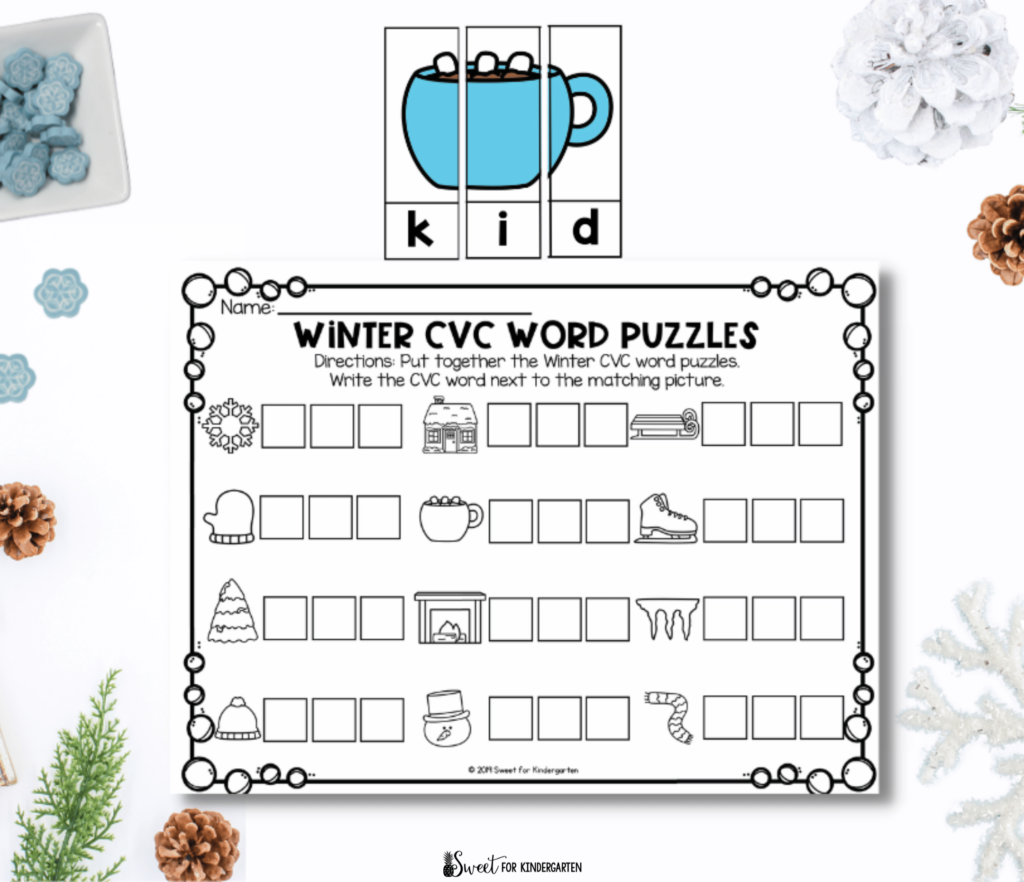 CVC Word Puzzles