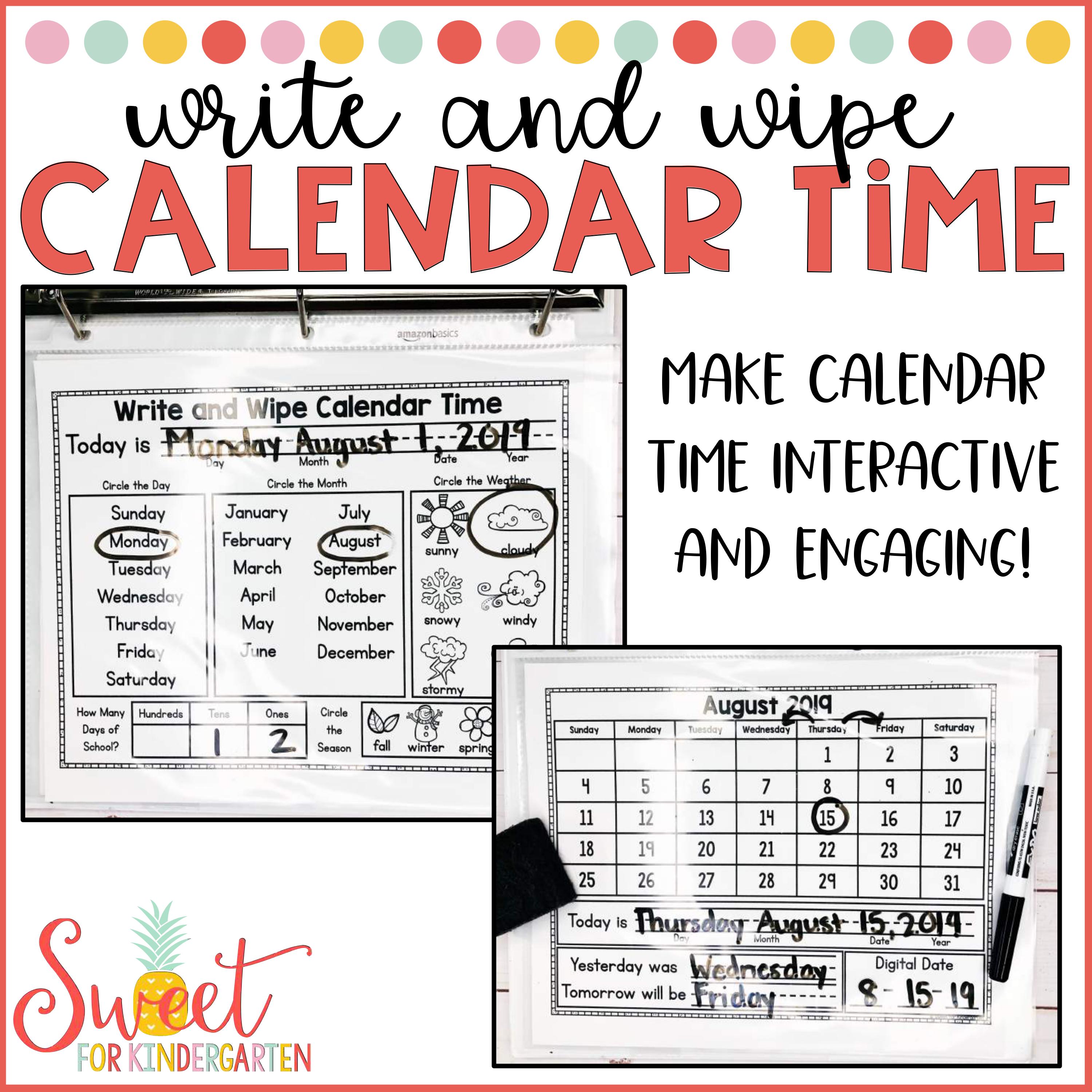 Click here for the Calendar Time Binder.