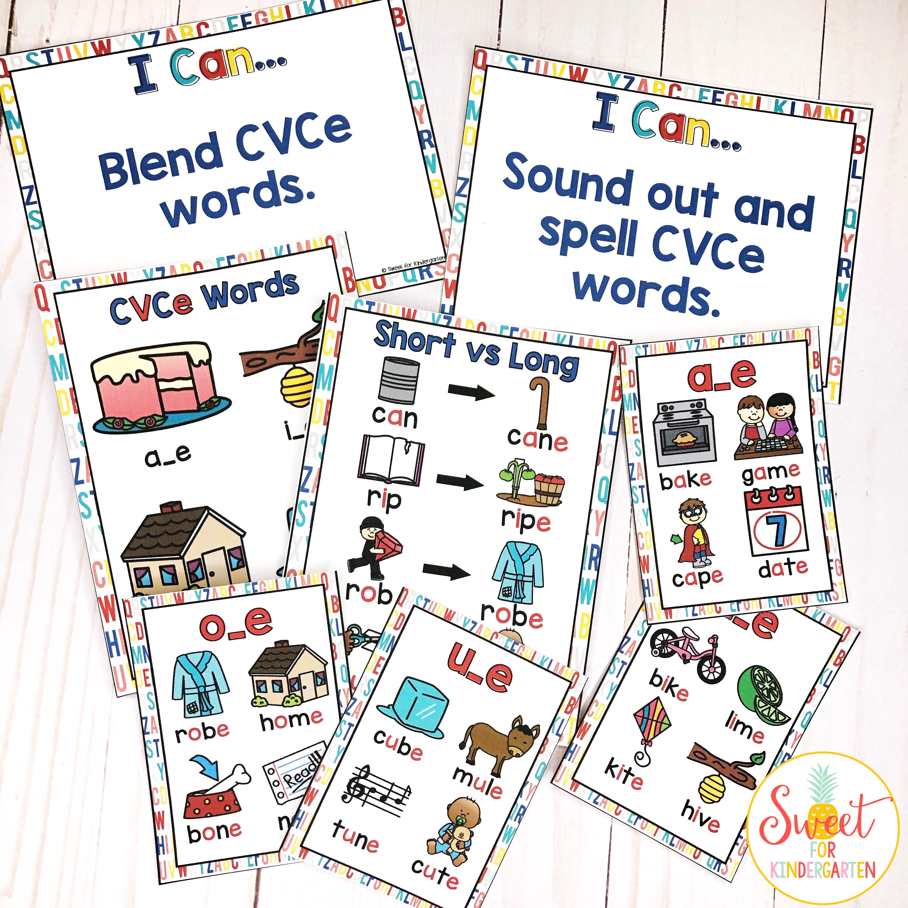 Phonics visuals