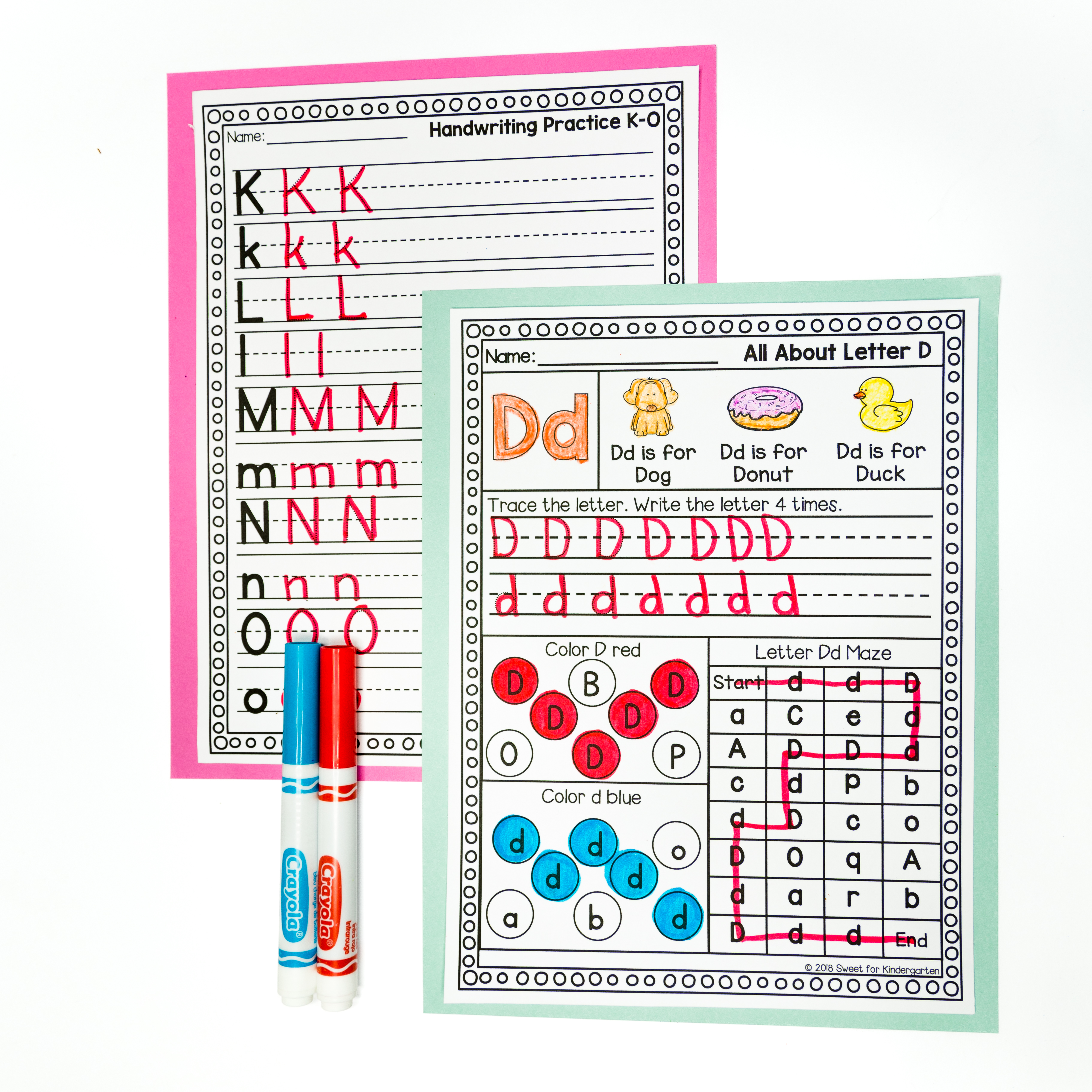 Alphabet Recognition Worksheets