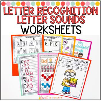 Alphabet Recognition and Letter Sounds Phonics Worksheets