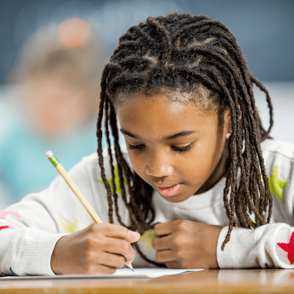 student spelling words